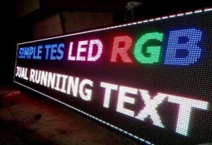 running text 1
